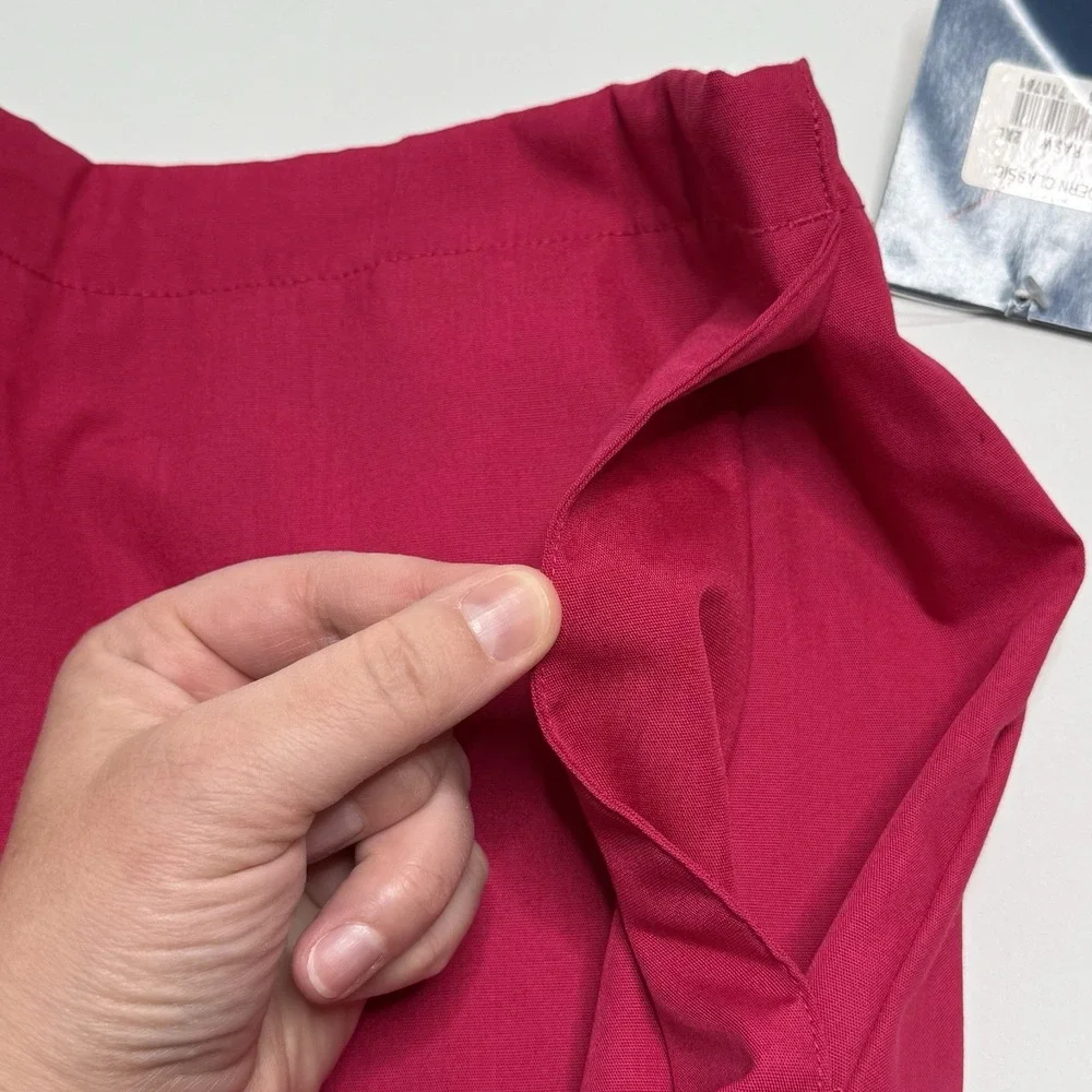 Cherokee Scrubs Pants Pink Womens 2XL Drawstring Raspberry‎ 4101 Modern Classic